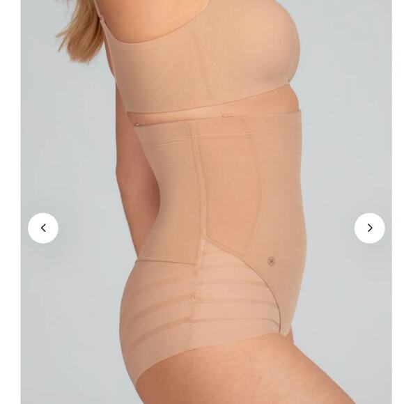 Honeylove Queen Brief Women's 1X | Sand | Tummy Control, Sculpting | NWOT - Picture 2 of 6